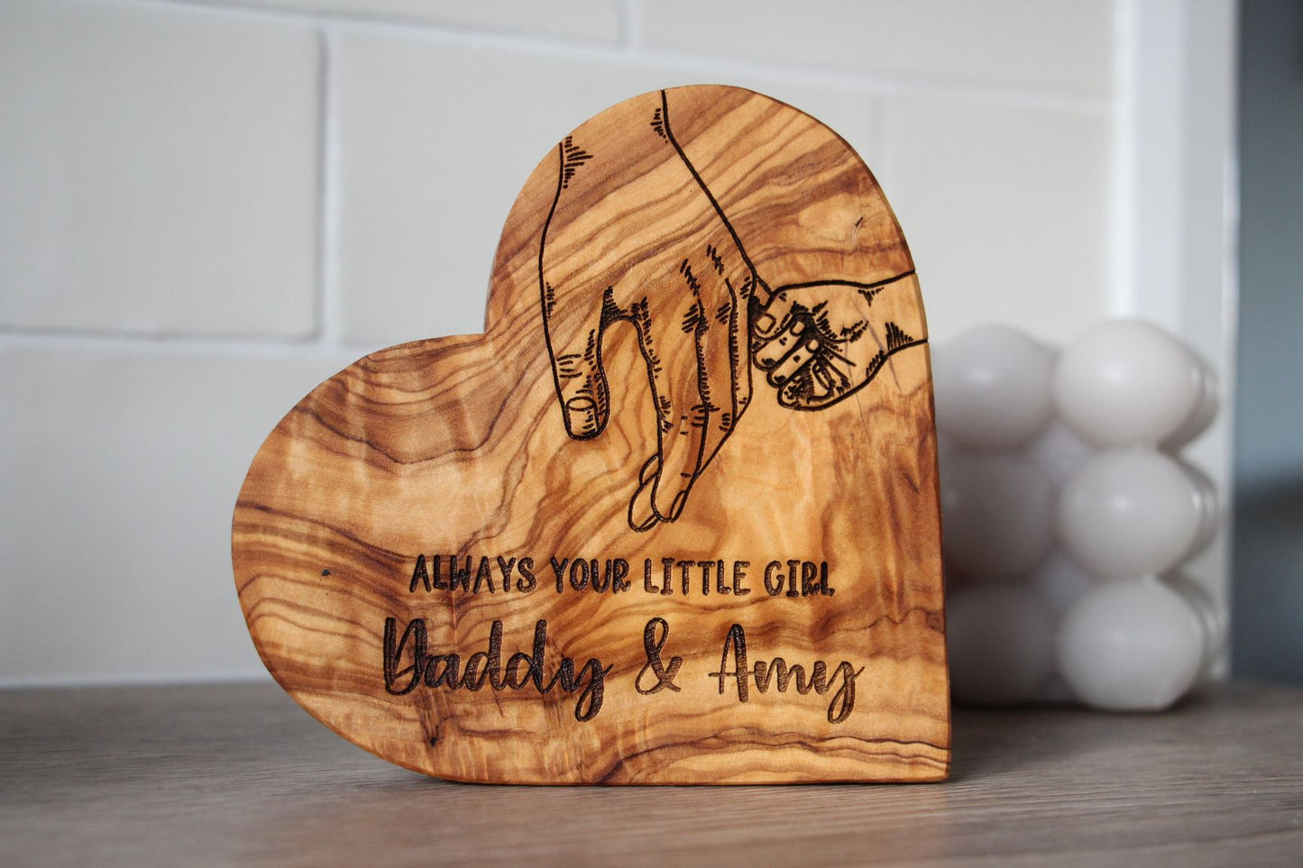 Personalised Daddy's Little Girl Ornament