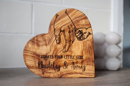 Personalised Daddy's Little Girl Ornament