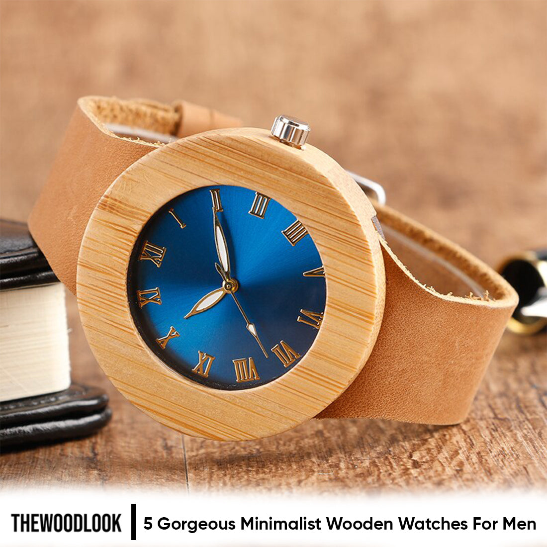 5 Gorgeous Minimalist Wooden Watches for Men