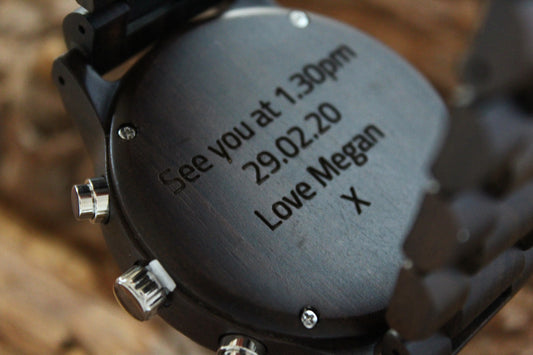 What Should I Engrave On My Husbands Watch?