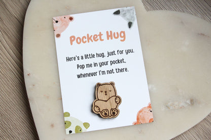 Schattige Dieren Pocket Hug Card