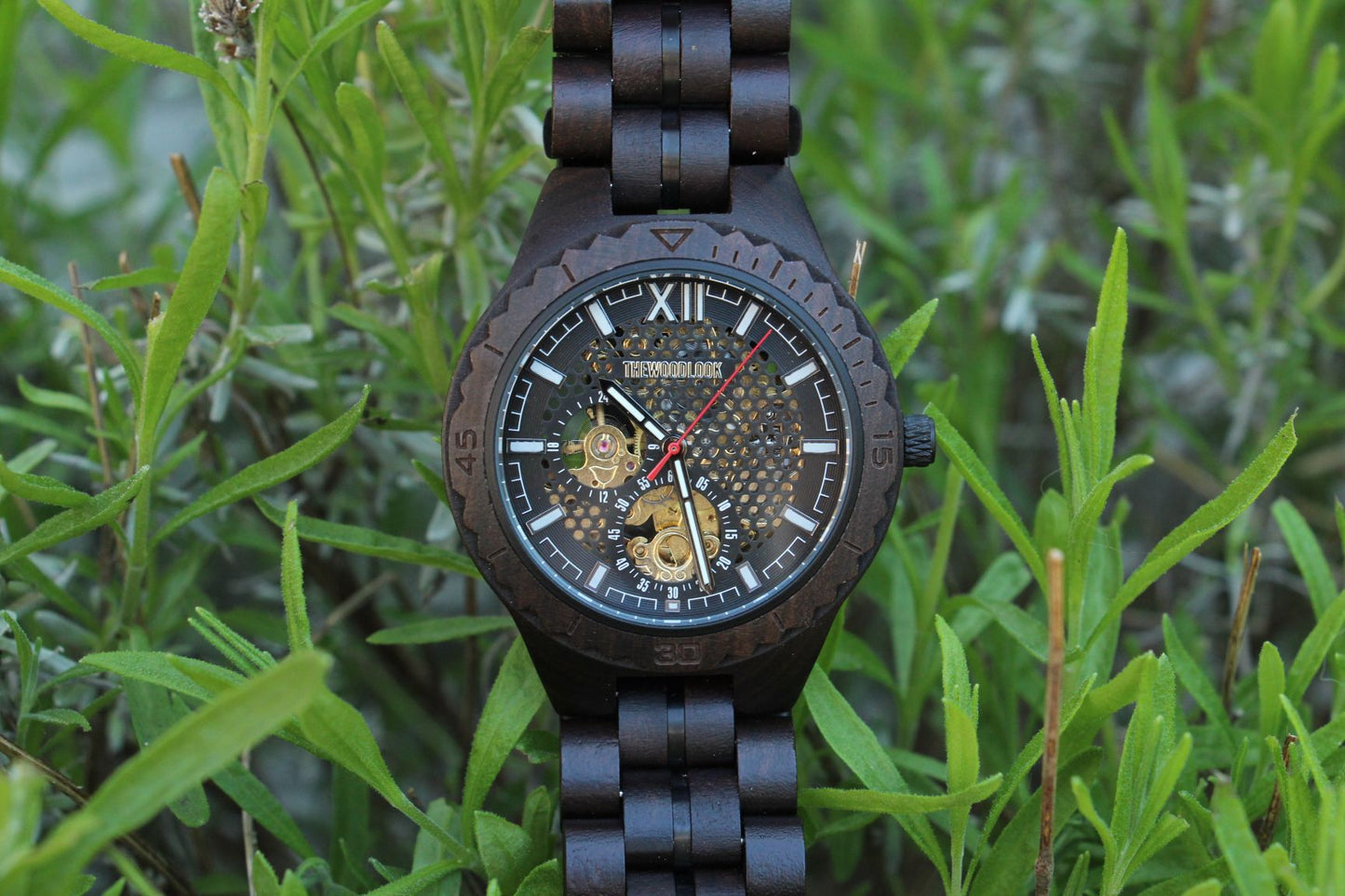 Rome - Mechanical Wood Watch