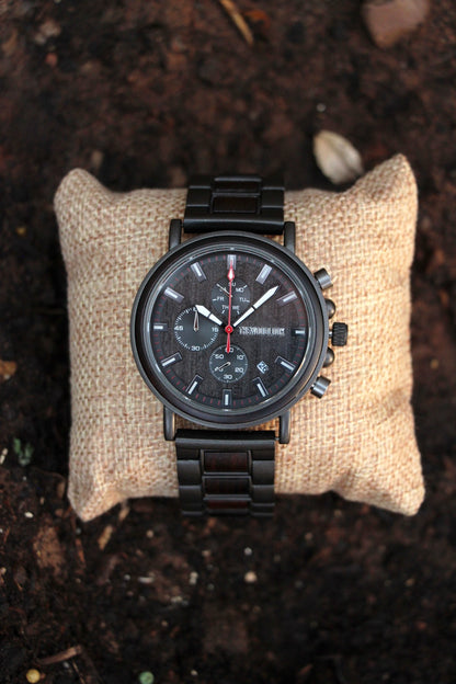 Berlin - Chronograph Wood Watch