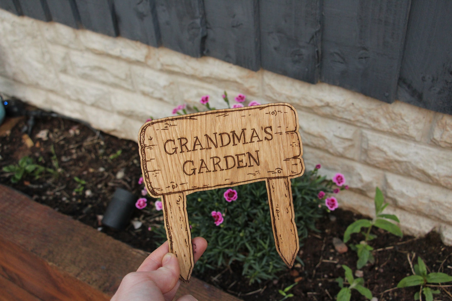 Personalised Gardening Sign