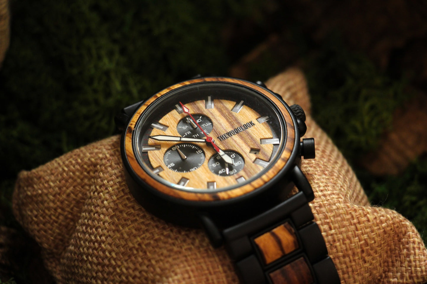 Munich - Chronograph Wood Watch