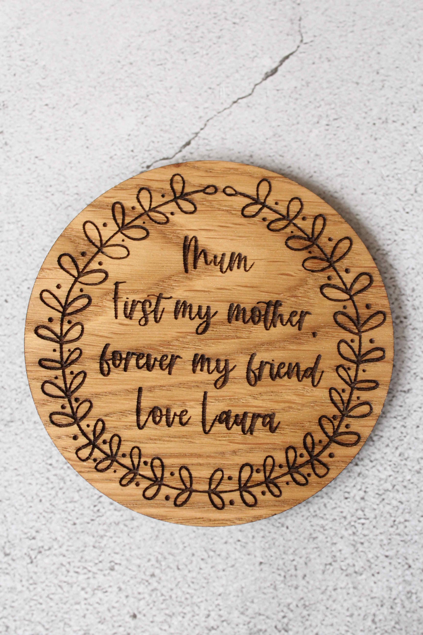 Mum Personalised Coaster