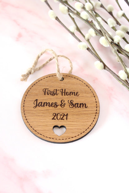 'First Home' Personalised Ornament
