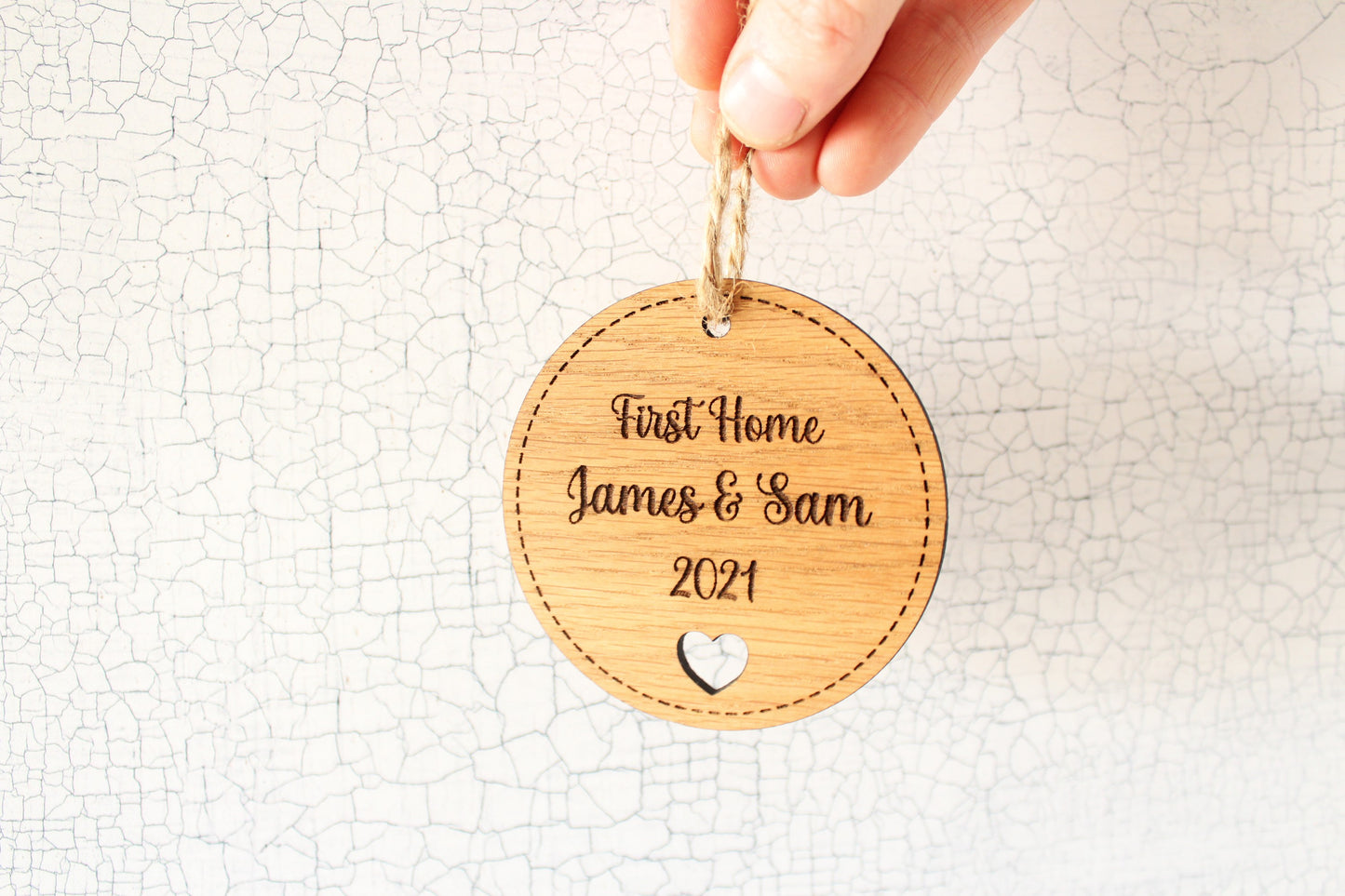 'First Home' Personalised Ornament