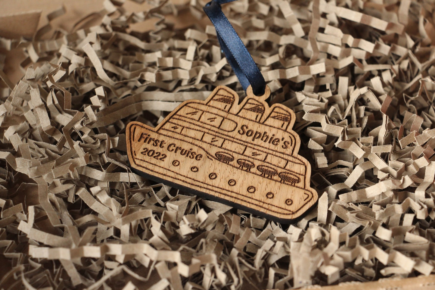 Personalised First Cruise Ornament