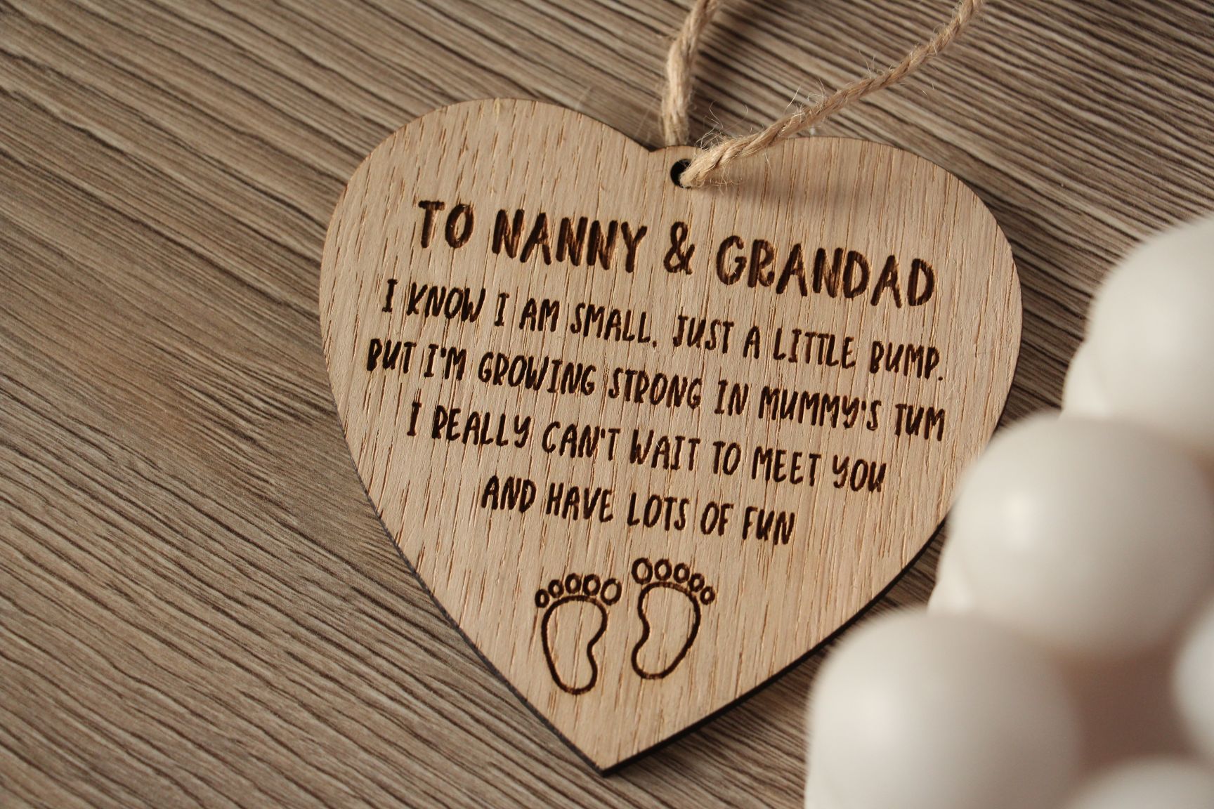 Nonni da regalare, regalo di nonni da Bump, regalo di annuncio di gravidanza,  diventerai nonni, regalo di nuovi nonni – The Wood Look