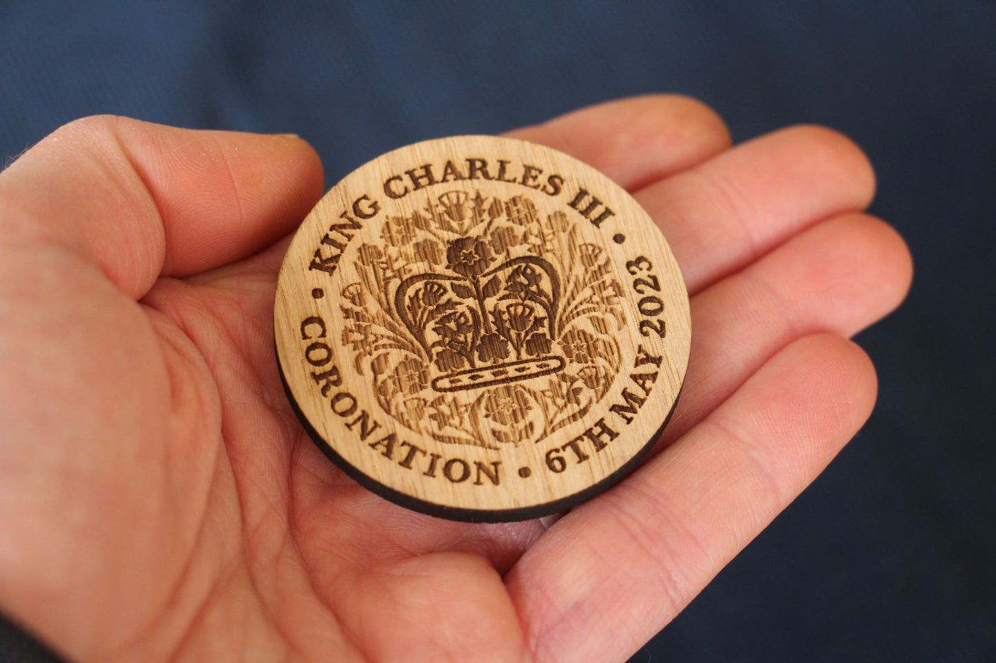 King Charles III Coronation Fridge Magnet