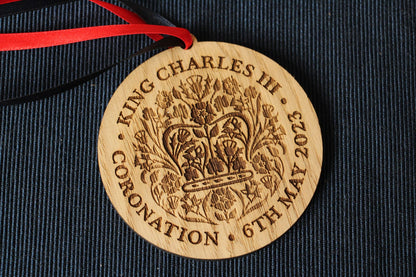King Charles III Coronation Hanging Ornament