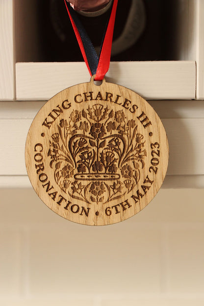 King Charles III Coronation Hanging Ornament