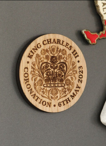 King Charles III Coronation Fridge Magnet