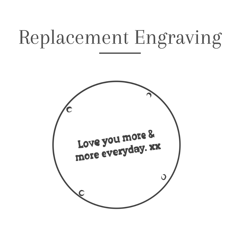 Replacement Engraving