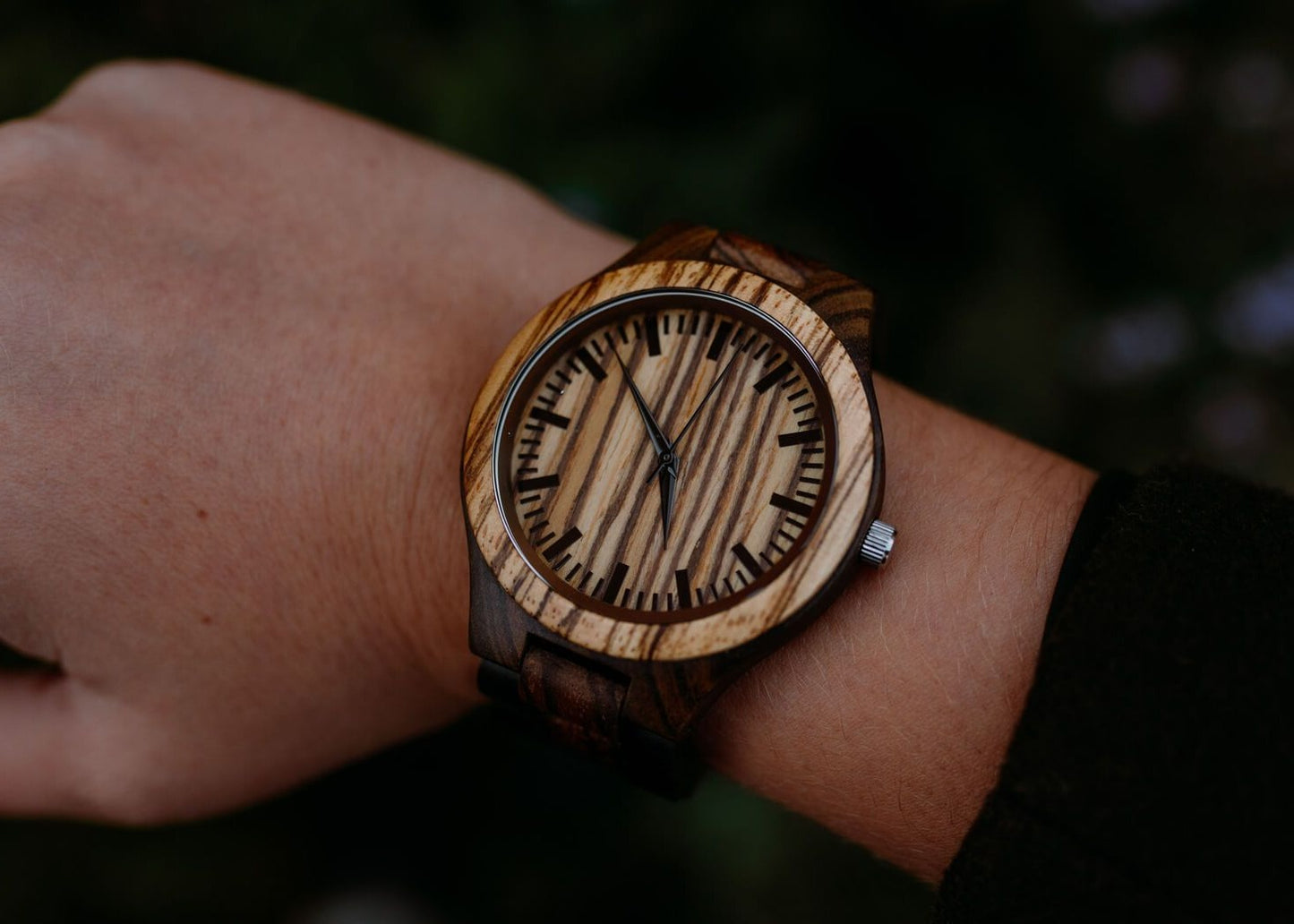 Wooden watches for men